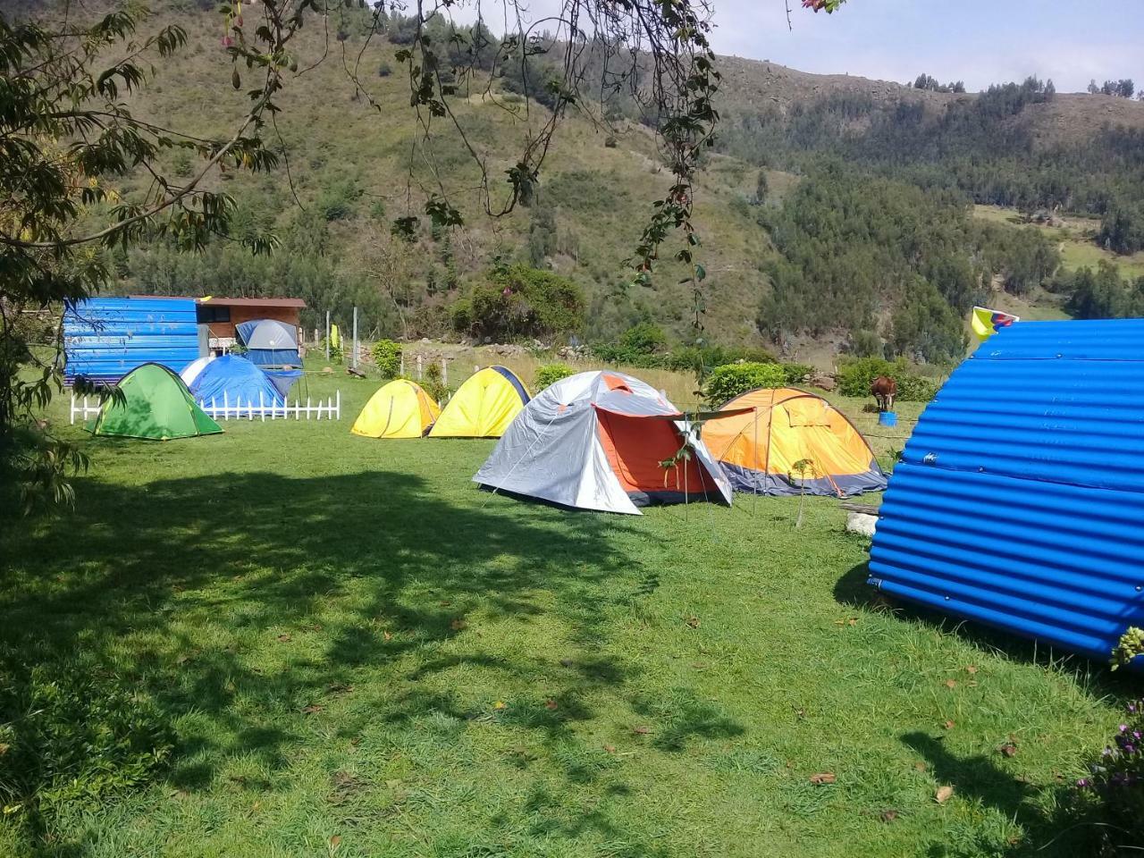 Villa Bahareque Casa Camping à Monguí Extérieur photo